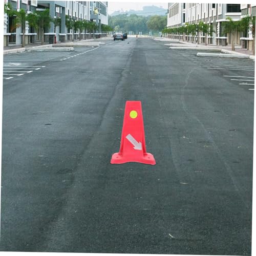 ERINGOGO Verkehrszeichen Reflektierender Straßenleitkegel aus Leicht und Stabil für Verkehrslenkung und Sicherheitstraining im Außenbereich für Garage und Straßenverkehr ERINGOGO Verkehrszeichen Reflektierender Straßenleitkegel aus Leicht und Stabil für Verkehrslenkung und Sicherheitstraining im Außenbereich für Garage und Straßenverkehr von ERINGOGO