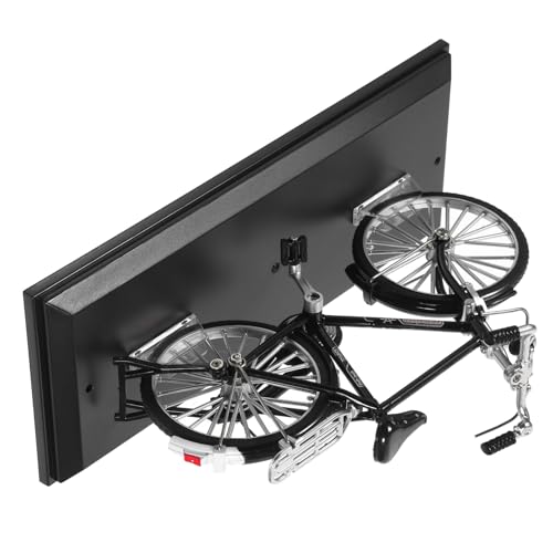 ERINGOGO Vintage Fahrrad Modell aus Metall mit Sockel Kleines Deko objekt für Schreibtisch und Zimmer Stilvolle Retro Dekoration für Radfahrer und Büro Leicht und Detailreich Gestaltet ERINGOGO Vintage Fahrrad Modell aus Metall mit Sockel Kleines Deko objekt für Schreibtisch und Zimmer Stilvolle Retro Dekoration für Radfahrer und Büro Leicht und Detailreich Gestaltet von ERINGOGO