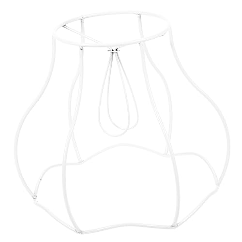 ERINGOGO Vintage Metall Lampenschirm DIY Lampenschirm Gestell Robuste Struktur für Lampendesigns Design für Verschiedene Einrichtungsstile für Deckenlampen und Tischlampen von ERINGOGO
