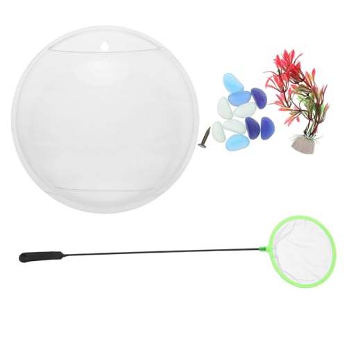 ERINGOGO Wandmontierter Aquarium Planter Durchmesser Hängender Transparenter Fischtank Wand Dekovase mit Doppelter Funktion als Pflanzgefäß und Betta Fischbecken Leicht und Bruchsicher ERINGOGO Wandmontierter Aquarium Planter Durchmesser Hängender Transparenter Fischtank Wand Dekovase mit Doppelter Funktion als Pflanzgefäß und Betta Fischbecken Leicht und Bruchsicher von ERINGOGO
