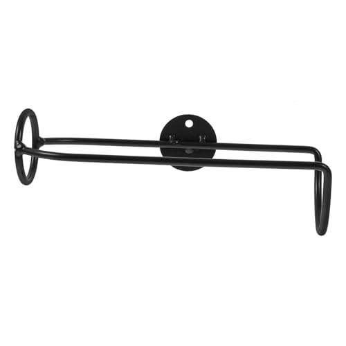 ERINGOGO Wandmontierter Weinflaschenhalter aus Robustem Metall Platzsparendes Design für Weinliebhaber für Küche Bar Esszimmer und Partydekoration Langlebiges Wandregal zur von ERINGOGO