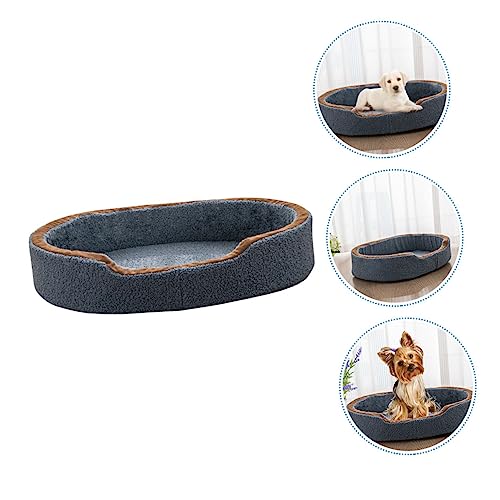 ERINGOGO Warmes Dickes Haustierbett aus Plüsch Mittelgroßes Verschiebbares Hundepolster und Katzennest Komfortabel Verschleißfest für Kleine Hunde und Katzen im Winter ERINGOGO Warmes Dickes Haustierbett aus Plüsch Mittelgroßes Verschiebbares Hundepolster und Katzennest Komfortabel Verschleißfest für Kleine Hunde und Katzen im Winter von ERINGOGO