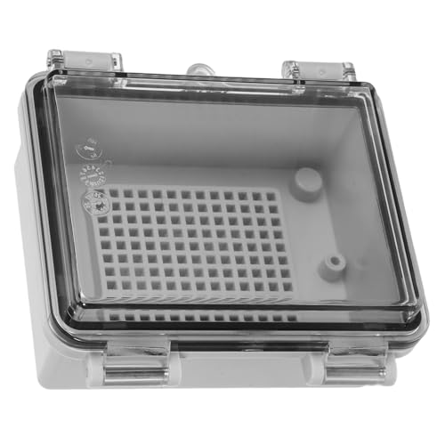 ERINGOGO Wasserdichte Außensteckdose mit Flip Deckel und Montageplatte Wetterbeständiger Verteilerkasten für Gartenbeleuchtung Industrie und Baustellen Schnelle Installation von ERINGOGO