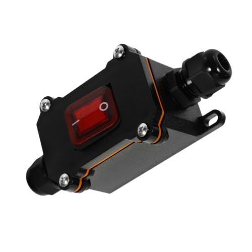 ERINGOGO Wasserdichter Outdoor Inline Schnurschalter Robuster Verlängerungskabel Schalter Installieren Langlebiger Austausch für Defekte Inline Cord Switches Geeignet von ERINGOGO