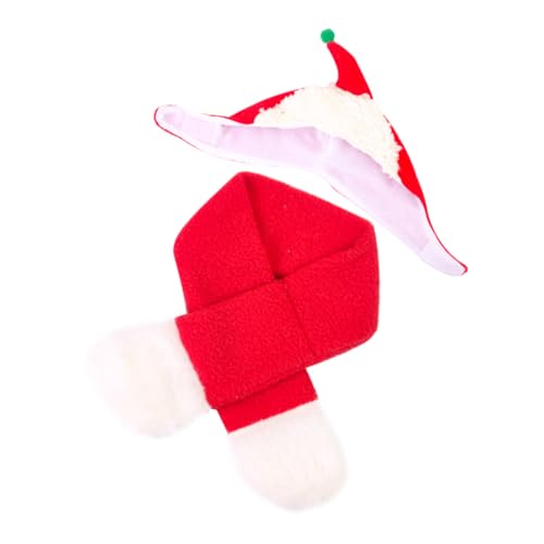 ERINGOGO Weihnachtliches Hunde mit Warmem Kopf und Schal Design Dekorativer Haustier Hut für Kleine bis Mittlere Hunde Festliches Haustier Kopfschmuck für Weihnachtsfeiern und ERINGOGO Weihnachtliches Hunde mit Warmem Kopf und Schal Design Dekorativer Haustier Hut für Kleine bis Mittlere Hunde Festliches Haustier Kopfschmuck für Weihnachtsfeiern und von ERINGOGO