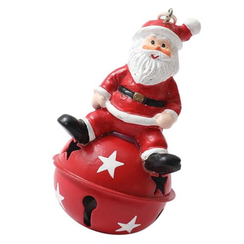 ERINGOGO Weihnachtsbaum Deko Resin Weihnachtsglocken Ornament Santa Claus Hängedekoration Kreative Weihnachtsdekoration Für Festliche Anlässe Und Partys ERINGOGO Weihnachtsbaum Deko Resin Weihnachtsglocken Ornament Santa Claus Hängedekoration Kreative Weihnachtsdekoration Für Festliche Anlässe Und Partys von ERINGOGO