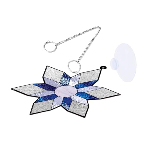 ERINGOGO Weihnachtsbaumdeko Acryl Schneeflocken Ornament Doppelseitige Hängende Weihnachtsdeko Für Fenster Türen Und Wände Festliche Dekoration Für Ihr Zuhause von ERINGOGO