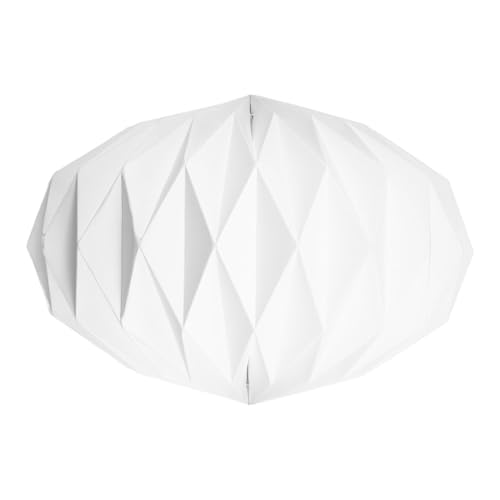 ERINGOGO Weißer Faltbarer Origami Lampenschirm aus Papier Leichter Hängelampenschirm für Wohnzimmer Schlafzimmer Hochzeit und Restaurant Dekoration Einfach zu Montierender DIY Lampenschirm ERINGOGO Weißer Faltbarer Origami Lampenschirm aus Papier Leichter Hängelampenschirm für Wohnzimmer Schlafzimmer Hochzeit und Restaurant Dekoration Einfach zu Montierender DIY Lampenschirm von ERINGOGO