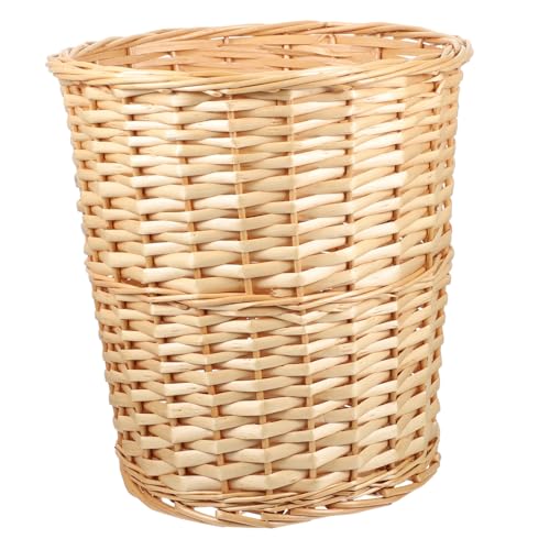 ERINGOGO Wicker Aufbewahrungskorb Multifunktional Haushalt Wäschekorb und Abfallbehälter Kompakt Leicht zu Transportieren Braun ERINGOGO Wicker Aufbewahrungskorb Multifunktional Haushalt Wäschekorb und Abfallbehälter Kompakt Leicht zu Transportieren Braun von ERINGOGO