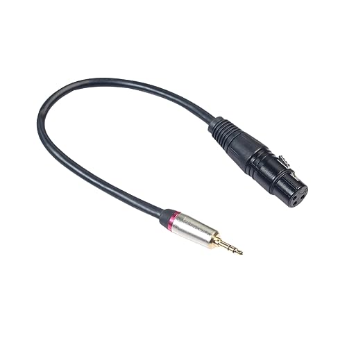 ERINGOGO Xlr Adapterkabel Hochwertiges Audiokabel für Mikrofon und Smartphone Langlebig Beschichtet für Computer und Audio Player von ERINGOGO