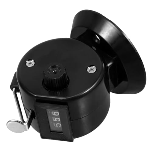 ERINGOGO manueller Zähler klickzähler mechanischer zähler manueller Gegenklicker Schalter Fingerzähler-Clicker Handzähler Clicker zählen Pitch-Zähler Click-Counter-Handheld Plastik Black von ERINGOGO