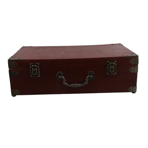 ERINGOGO tragbare Aufbewahrungsbox Schmuckhalter Holzkarten-Organizer Schmuckaufbewahrungsschatzkoffer Vintage Treasure Chest Schatzkisten Schmuckbehälter aus Holz Metall Braun ERINGOGO tragbare Aufbewahrungsbox Schmuckhalter Holzkarten-Organizer Schmuckaufbewahrungsschatzkoffer Vintage Treasure Chest Schatzkisten Schmuckbehälter aus Holz Metall Braun von ERINGOGO