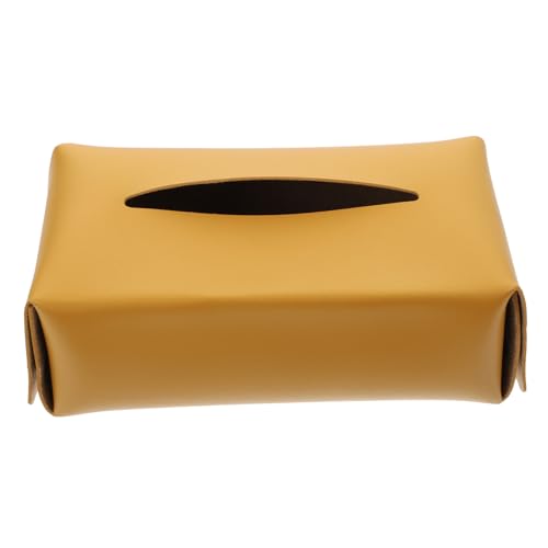 ERINGOGO wasserdichte Taschentuchbox aus Rechteckige Tissue Storage Box Leichter Dekorativer Papierspender für Zuhause und Büro Praktische Feuchttücher Aufbewahrung von ERINGOGO