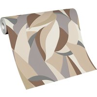 Erismann Vliestapete 10331-02 Elle Decoration, grafisch beige, 10,05 x 0,53 m von ERISMANN