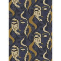 Erismann Vliestapete Grafisch blau 10,05 x 0,53 m Erismann Vliestapete Grafisch blau 10,05 x 0,53 m von ERISMANN