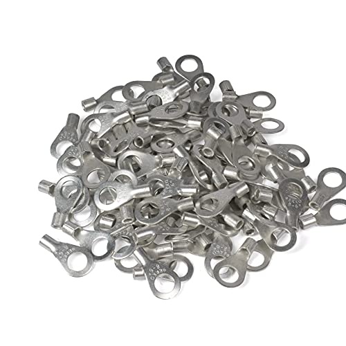 ERKO Ringkabelschuhe Set 100 Stück 0,5 ÷ 1mm² M5 Professionalle kupfer, galvanisch verzinnt, nach DIN 46234, Ohne Isolierung für Mehraderkabel Cu, schützt elektrische Verbindungen ERKO Ringkabelschuhe Set 100 Stück 0,5 ÷ 1mm² M5 Professionalle kupfer, galvanisch verzinnt, nach DIN 46234, Ohne Isolierung für Mehraderkabel Cu, schützt elektrische Verbindungen von ERKO