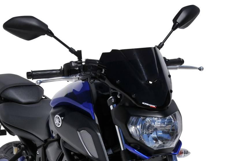 ERMAX Naked-Bike-Scheibe Sport Windschutz  Für YAMAHA MT-07 RM17/RM18 von ERMAX