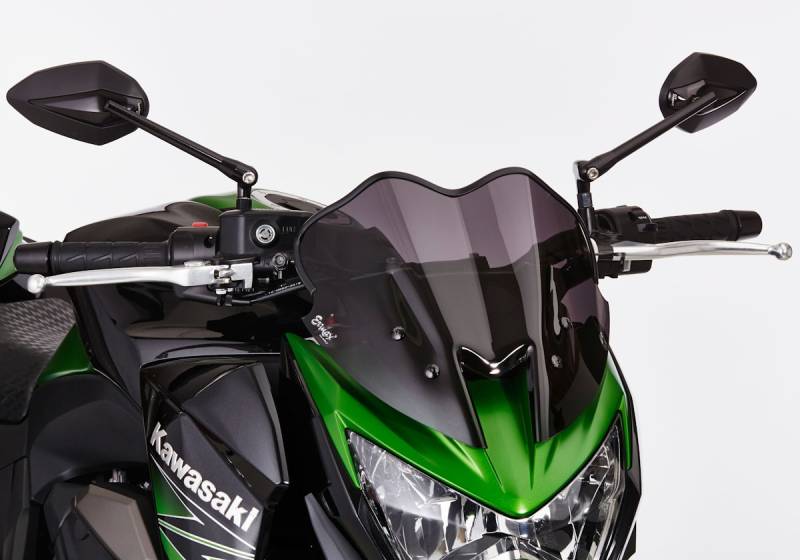 ERMAX Naked-Bike-Scheibe Acrylic durchsichtig Schwarz getönt für KAWASAKI Z800; Z800e ERMAX Naked-Bike-Scheibe Acrylic durchsichtig Schwarz getönt für KAWASAKI Z800; Z800e von ERMAX