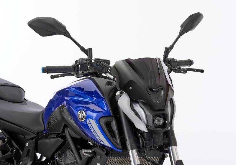ERMAX Naked-Bike-Scheibe Windschutz  Für YAMAHA MT-07 RM33/RM34 von ERMAX