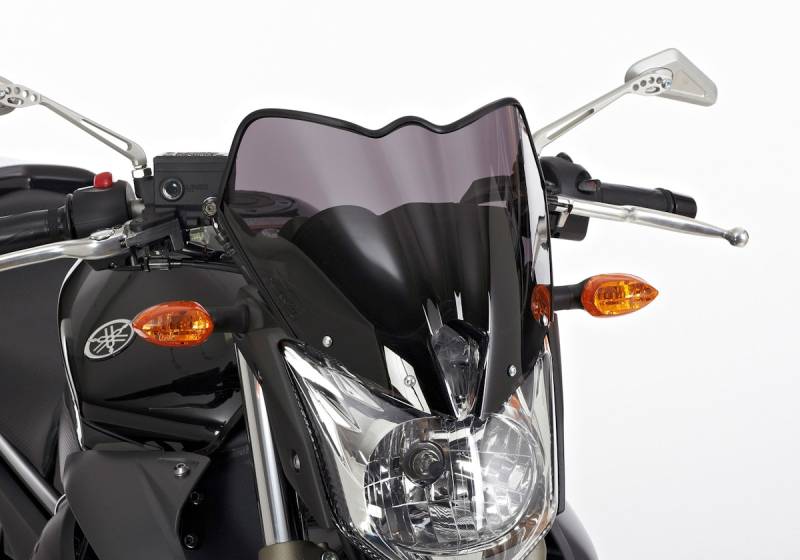 ERMAX Naked-Bike-Scheibe Windschutz  Für YAMAHA XJ6 RJ19/RJ22 6531291 von ERMAX