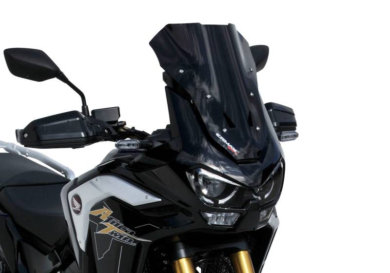 ERMAX Windschutzscheibe Sport Acrylic durchsichtig Schwarz getönt für HONDA CRF1100L Africa Twin Adventure Sports ERMAX Windschutzscheibe Sport Acrylic durchsichtig Schwarz getönt für HONDA CRF1100L Africa Twin Adventure Sports von ERMAX