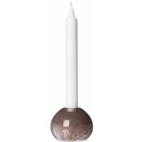Kerzenhalter glas brown 7,5 cm H von ERNST