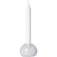 Kerzenhalter glas white 7,5 cm H von ERNST