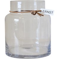 Vase Glas Zylinder 18 cm H von ERNST