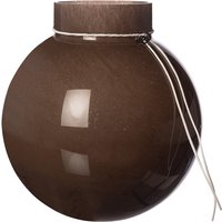 Vase Glas round brown Ø 24 cm von ERNST