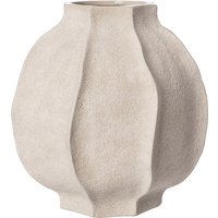 Vase Stoneware naturwhite 18 cm H von ERNST