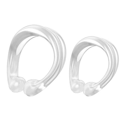 EROSPA® Eichelring Vorhaut-Zurück-Haltering Foreskin Cockring Penisring Glansring 2er Set von EROSPA