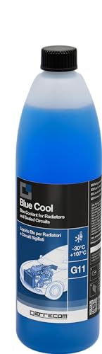 ERRECOM Blue Cool, Blaue Kühlerflüssigkeit -30°C/+107°C, Frostschutzmittel G11 mit NAP Free-Inhibitorpaket, gebrauchsfertig, 1 Liter von ERRECOM