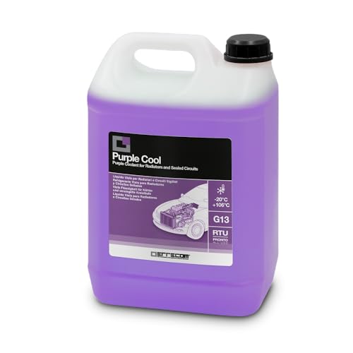 ERRECOM Purple Cool, Violette Kühlerflüssigkeit -20°C/+106°C, Frostschutzmittel G13 mit Glyzerin-Zusatzpaket, gebrauchsfertig, 5 Liter ERRECOM Purple Cool, Violette Kühlerflüssigkeit -20°C/+106°C, Frostschutzmittel G13 mit Glyzerin-Zusatzpaket, gebrauchsfertig, 5 Liter von ERRECOM