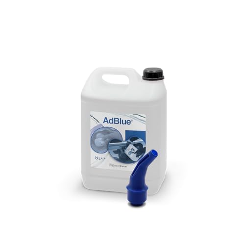 AdBlue® inkl. Ausgießer, Harnstoffbasiertes Dieselmotor-Additiv zur Verringerung der NOx-Emissionen, gemäß ISO 22241-1, 5-L-Behälter von ERRECHOME