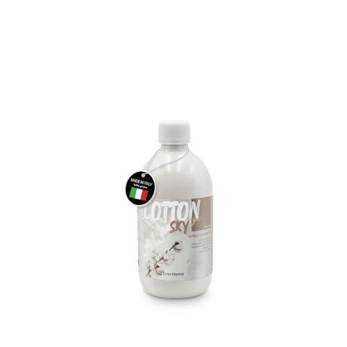 ErrecHome Cotton Sky Wäscheparfüm 500ml - Lang anhaltender Duft der Haute Parfumerie, bis zu 100 Waschgänge, Made in Italy von ERRECHOME
