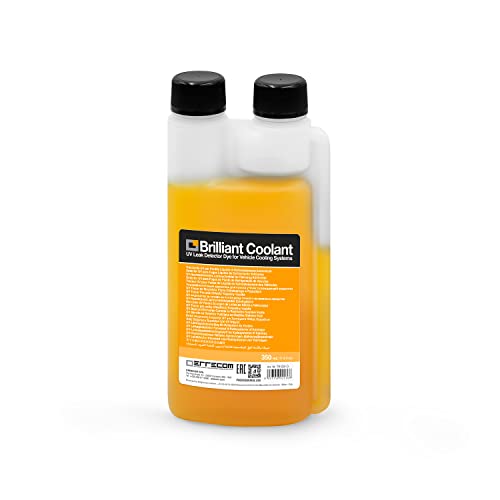 Errecom Brilliant Coolant - 350 ml, UV-Lecksuchmittel für Fahrzeug-Motorkühlflüssigkeit von ERRECOM