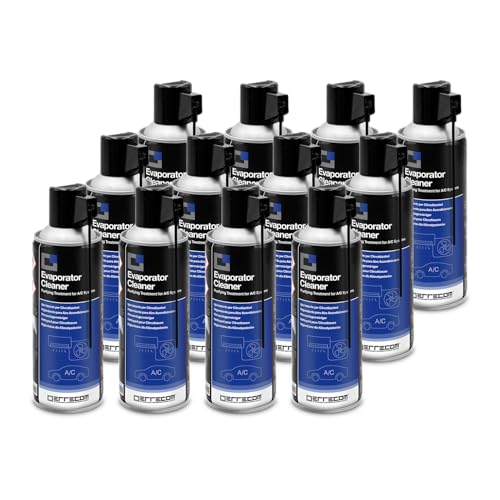 ERRECOM Evaporator Cleaner, Sprühdosenreiniger für Klimaanlagen, 12 x 400 ml von ERRECOM