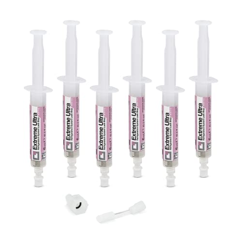 Errecom Extreme Ultra White 6 x 6 ml Turafalle für Kühlschränke mit luftdichtem Kompressor und R600 - R290 - R134a inkl. 1/4 SAE Adapter von ERRECOM