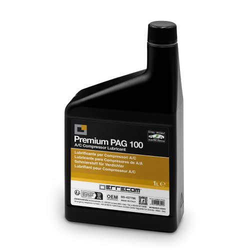 Errecom PAG 100-1 L, Schmiermittel für konventionelle oder elektrische Kfz-Klimakompressoren, die mit den Kältemitteln GAS R134a und R1234yf betrieben werden von ERRECOM