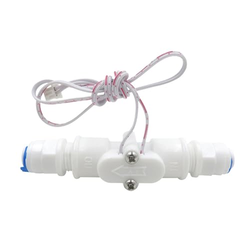 1/4 Wasserdurchflusssensoren Lebensmittelqualität Effektsensoren Durchflussmesser Zähler Schlauch 0,3–6 l/min für Umkehrfilter Durchflussmesser Zähler von ERRORY