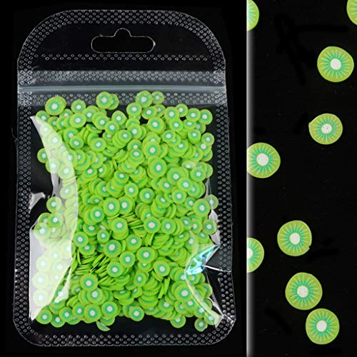 1 Packung weiche Tonharzfüllungen, kleine gemischte Früchte, Süßigkeiten, Scheiben, verschiedene Teile, Basteln, Epoxidharz, bunte Charms, Epoxidharz-Füllstoff von ERRORY