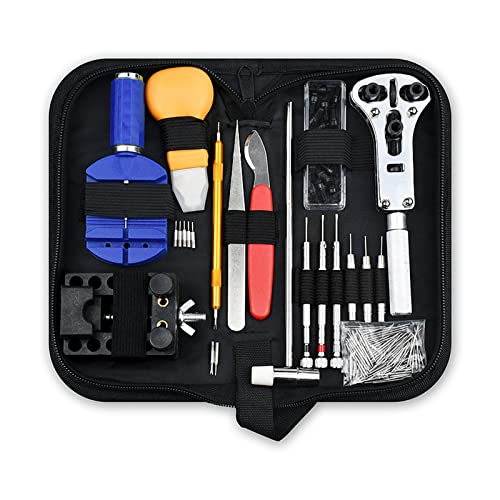 147x Uhren-Verbindungs- & Rückenentfernungswerkzeug Löseöffner Gehäuse Praktisches Uhren-Reparatur-Set Federentferner von ERRORY