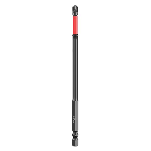 65 mm/110 mm/150 mm hochfester ergonomischer Schraubendreher-Bit, Schlitz-Kreuzkopf für Elektriker, 6,35 mm Sechskantschaft, robuste Elektriker-Werkzeugspitze von ERRORY