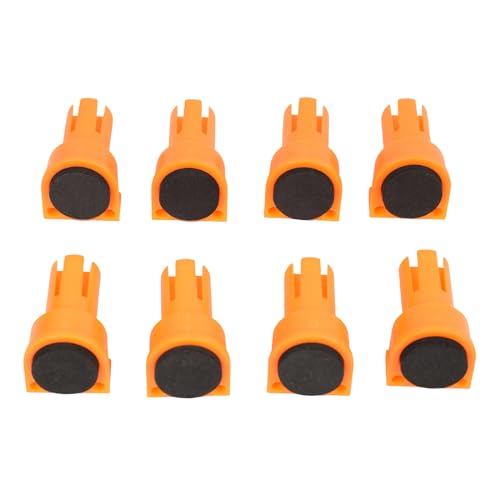 8 x Aluminiumlegierungs-Bänke, Hunde-Klemme für Holzbearbeitung, Edelstahl, Werkbank, Bremsstopper, Tischklemme, Arbeitsplatten-Zubehör von ERRORY