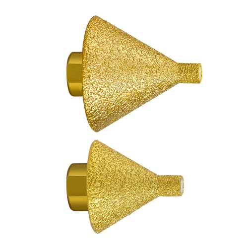 Accurate Diamonds Kegel-Fliesenbohrer Fliesenschneider zum Trimmen und Polieren in Graniten, Marmor, Keramik, Holz, Stein, Lochvergrößerung von ERRORY