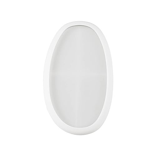 Achatschalen-Silikonformen, Epoxidharz-Gussform für Schmuckteller, Rolltablett, Seifenschale, ovale Form, Harzform, einzigartige Aufbewahrungsschalen von ERRORY