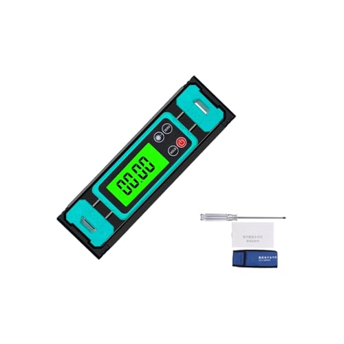 Bubble Levels Angles Finders Digital Levels Lineal Winkelmesser mit Data-Hold-Funktion LCD-Display Elektronischer Neigungsmesser Hohe Präzision von ERRORY