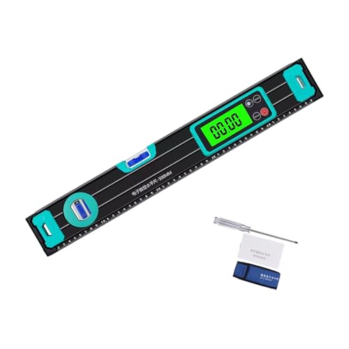 Bubble Levels Angles Finders Digital Levels Lineal Winkelmesser mit Data-Hold-Funktion LCD-Display Elektronischer Neigungsmesser Hohe Präzision von ERRORY