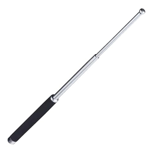 ERRORY Verstellbares 66 cm / 53,3 cm leichtes Teleskop-Heimwerkzeug mit rutschfestem Griff für die Aufbewahrung im Freien und im Auto von ERRORY