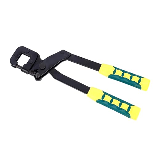 Ergonomischer Griff Metall Crimper Zange Stahl Stanzklemme für einfache Bedienung in Gipskarton und Trockenbau Bau Metallrahmenzange Ergonomischer Griff Metall Crimper Zange Stahl Stanzklemme für einfache Bedienung in Gipskarton und Trockenbau Bau Metallrahmenzange von ERRORY